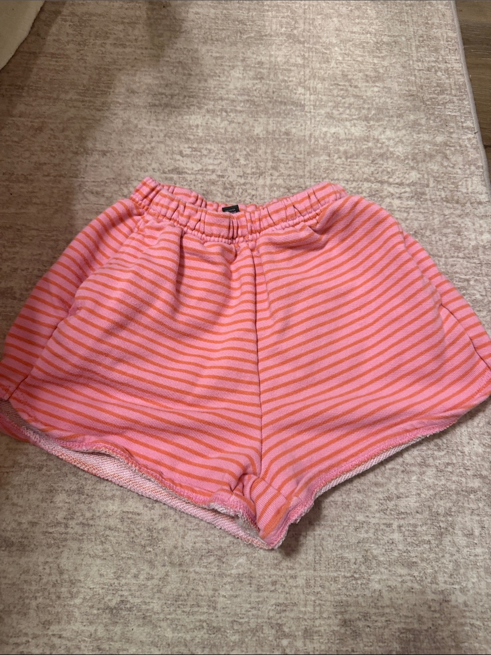 wild fable Pink and Coral Striped Athletic Shorts